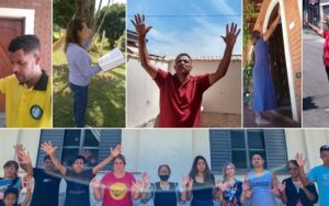 Lee más sobre el artículo Ciudadanos de Bragança Paulista realizaron oración en la puerta de sus casas