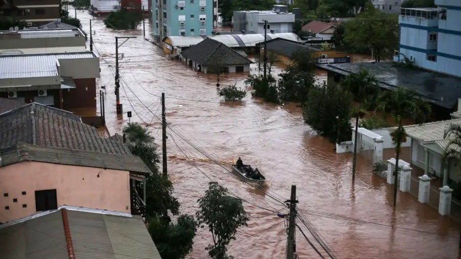 Lee más sobre el artículo Iglesias dan refugio a damnificados por las inundaciones en Rio Grande do Sul en Brasil