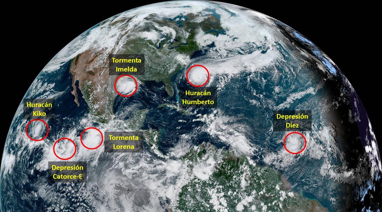 Lee más sobre el artículo Huracanes y ciclones azotan a América de manera simultánea