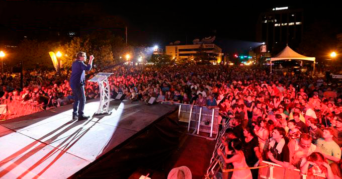  personas se convierten a Cristo en festival