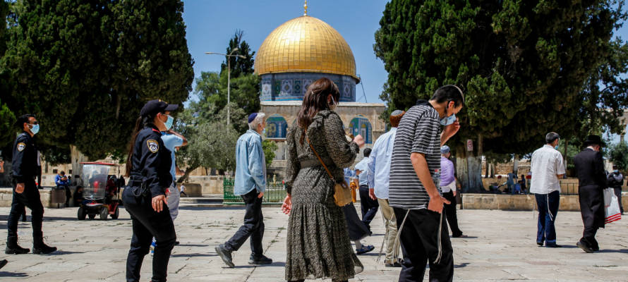 ¡RÉCORD PARA ISRAEL! 11 mil personas han ido a orar al Monte del Templo en todo el año