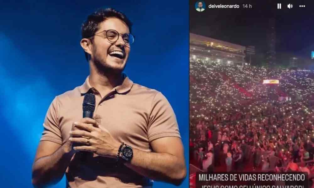 Evangelista predica en festival brasileño y miles aceptan a Jesús