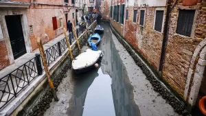 Lee más sobre el artículo ¡ALARMANTE! Venecia experimenta sequía atípica