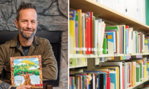 Lee más sobre el artículo Rechazado de 50 bibliotecas, Kirk Cameron continúa su lucha por edificar a los niños con lecturas bíblicas en todo EE.UU